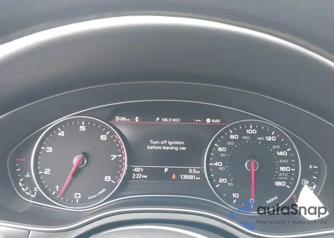 2015 Audi A6 2.0T Premium from USA, damaged, VIN WAUGFAFCXFN012654